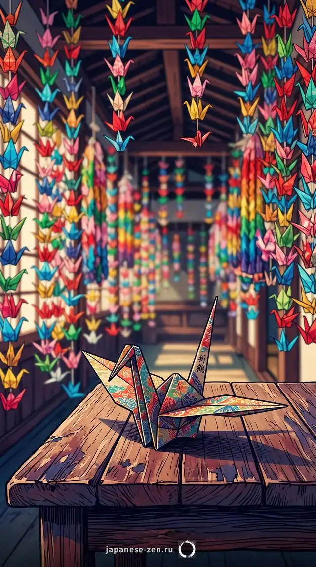 Origami crane
