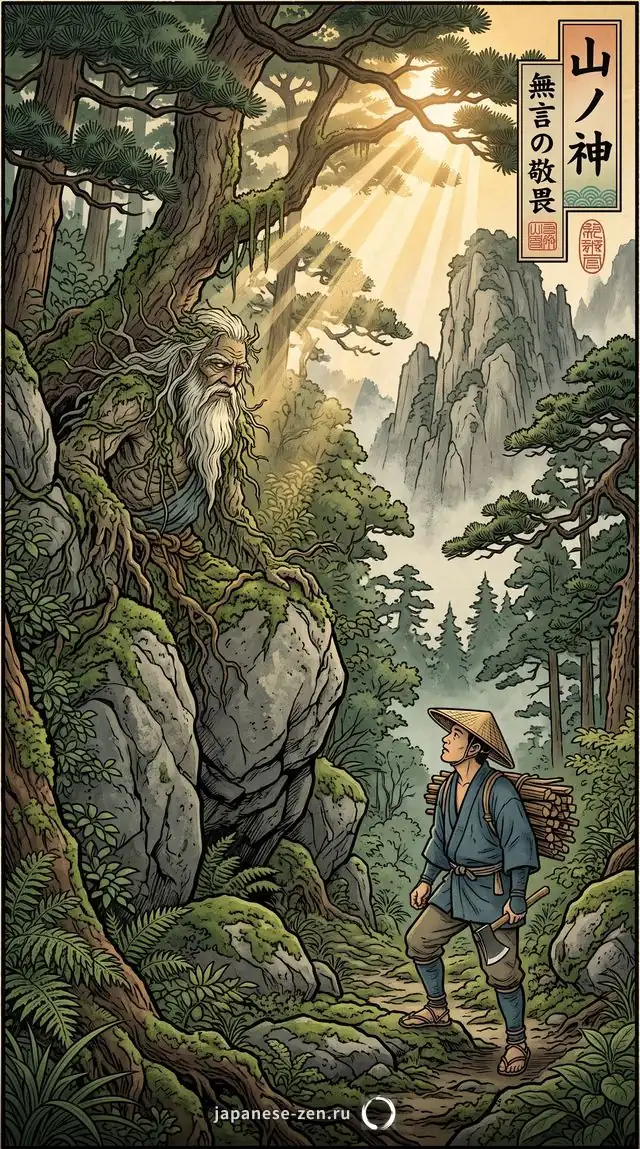 Dioses de las montañas mitología japonesa