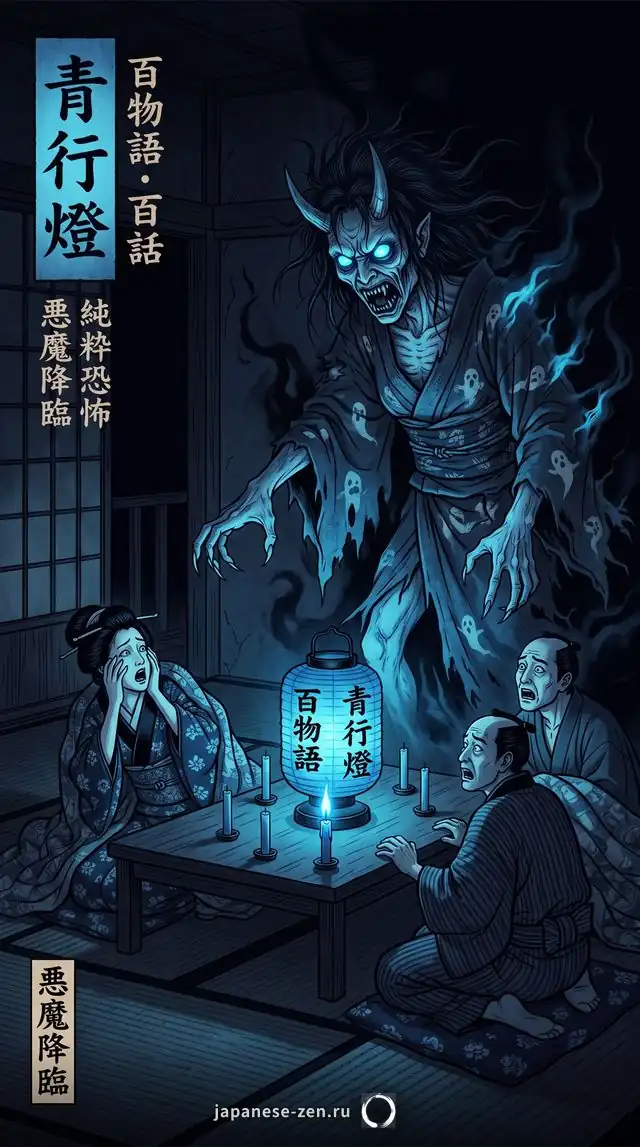 Ao andon in Japanese mythology