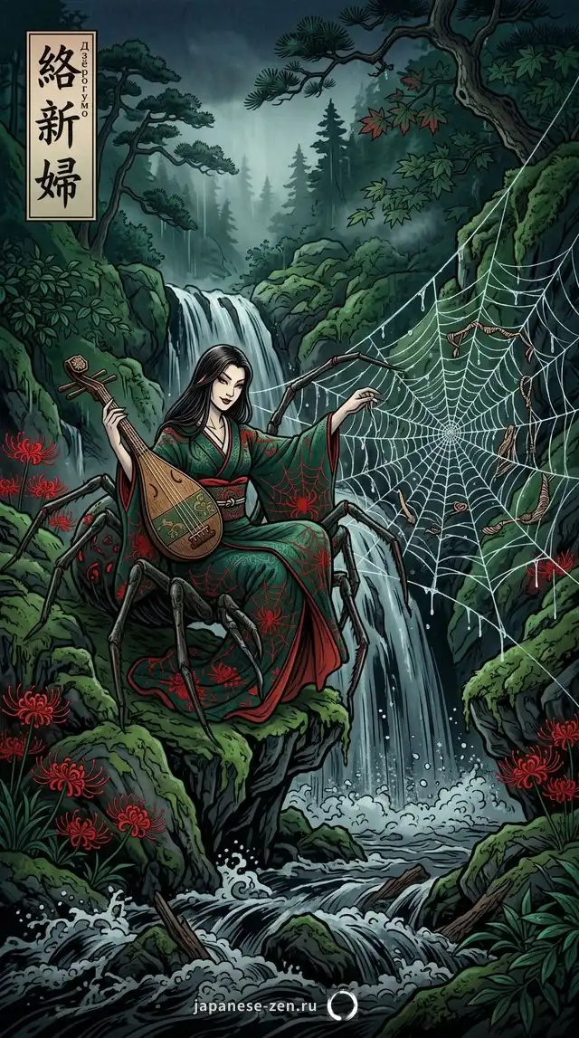Jorōgumo mitologia japonesa