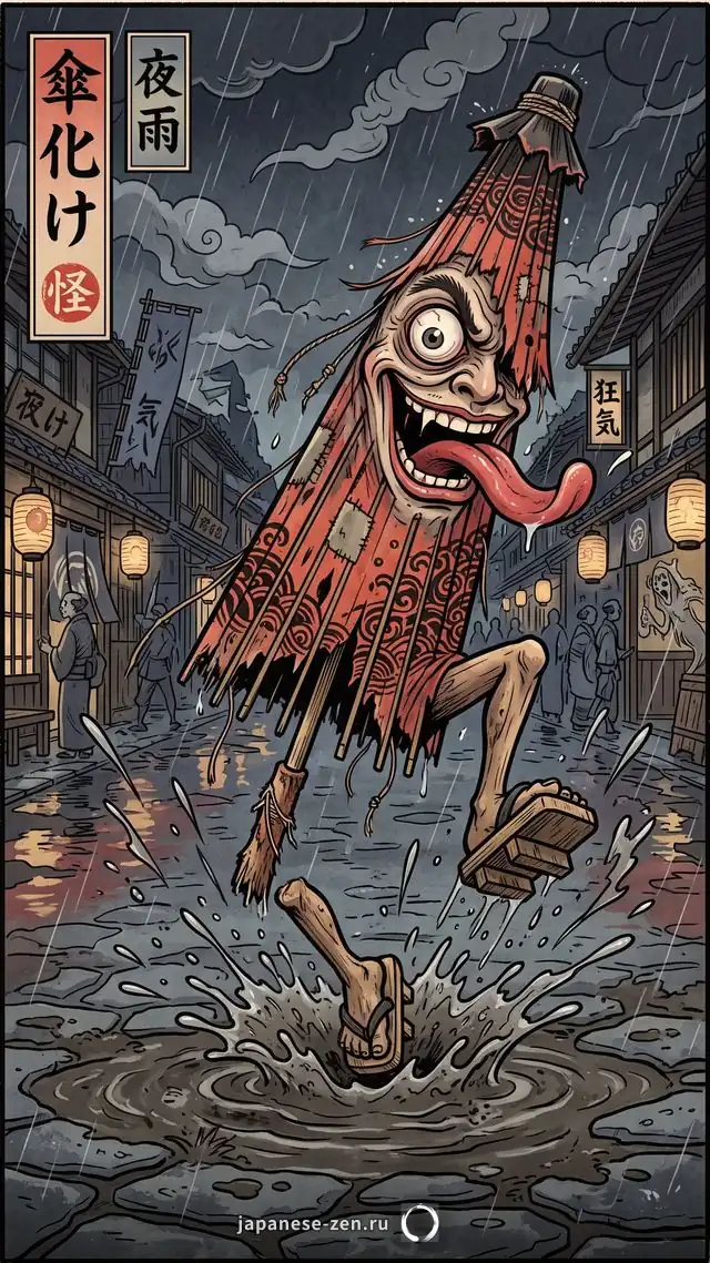 Karakasa mitologia japonesa