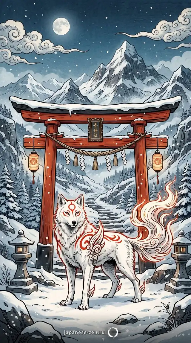 Okami na mitologia japonesa