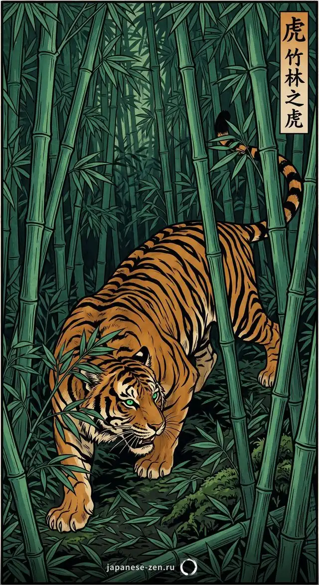Tigre na mitologia japonesa