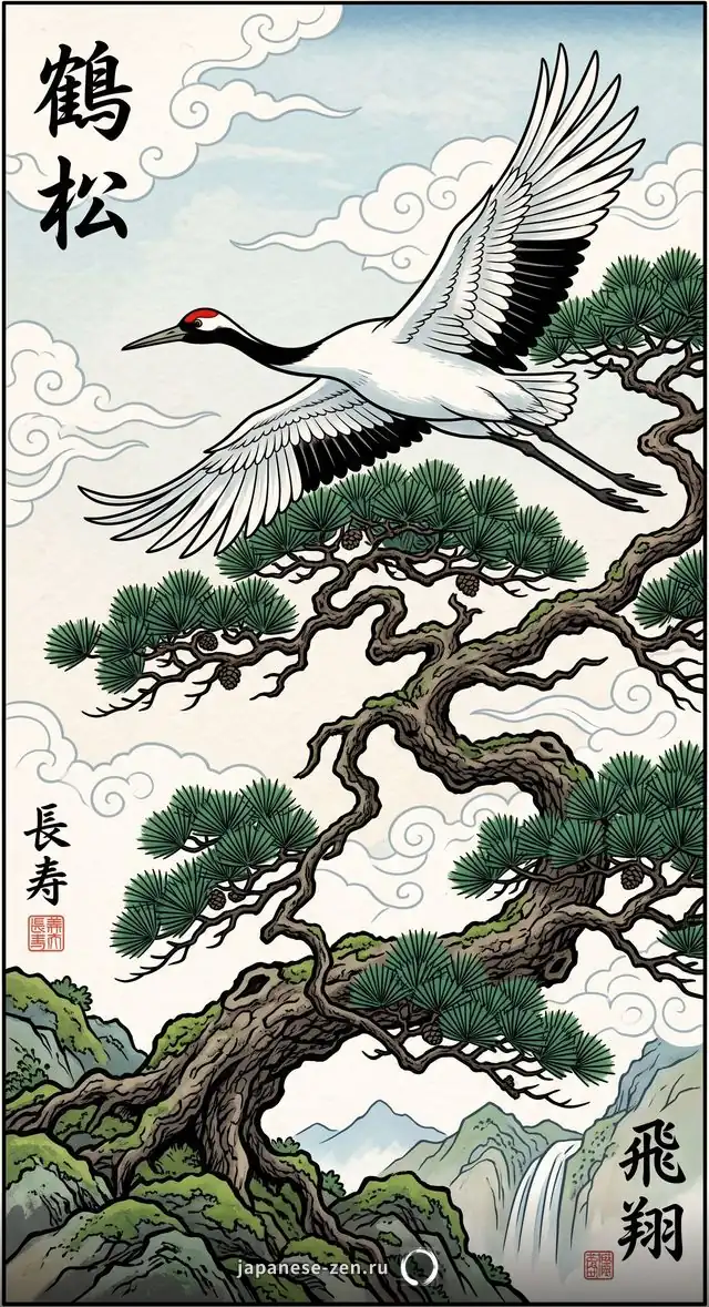 Tsuru Japanese mythology